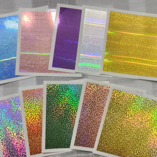 Holographic Glitter Diamond Painting Removable Vinyl Strip | Diamond Painting Vinyl Section Strip