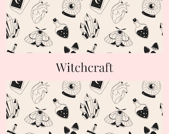 Vinyl Diamond Painting Release Paper "Witchcraft" | Decorative Diamond Painting Release Paper