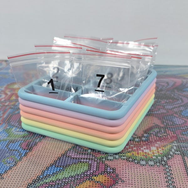 Diamond Painting Baggies Holder | Made To Order | Aesthetic Diamond Painting Baggies Holder