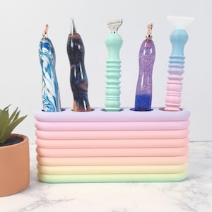 Portapenne per diamond painting stampato in 3D / Realizzato su ordinazione / Portapenne estetico per diamond painting