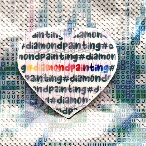 Diamond Painting Cover Minder &quot;#diamondpainting&quot;| Diamond Painting Magnet