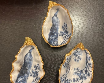 Blauwe Pauw oester oyster pauwen  Pavo real Paon Peacock blauw goud , elke kleur is mogelijk natuur cadeau gift origineel dieren alles kan:)