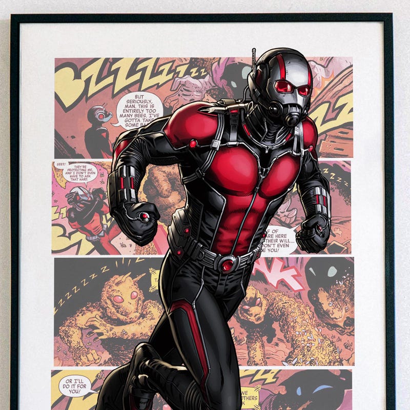 Ant Man Poster - Etsy