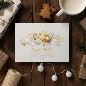 Carte de vœux digitale pour Noël