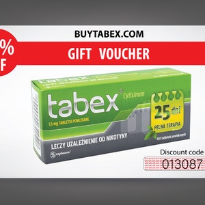 Tabex Gift Card Voucher image 1