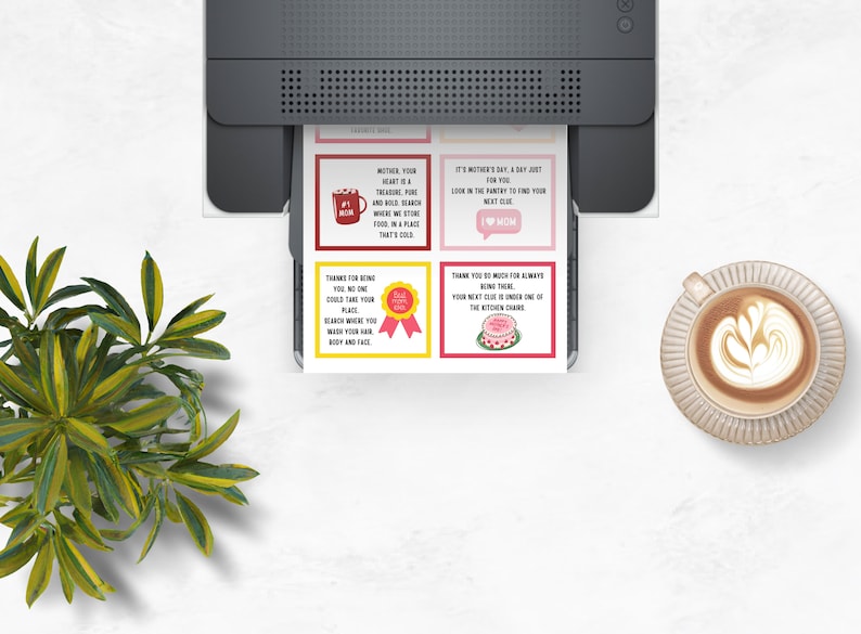 Mother's Day Scavenger Hunt, Indoor Treasure Hunt Clues, Surprise Present for Mom, Best Gift for Mum, Mothers Day Activity, Digital Download image 9