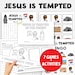 Jesus is Tempted in the Desert, Lent Bible Lesson, VBS Activity Pack ...