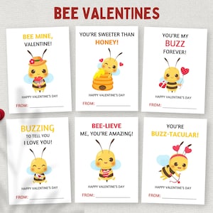 Bee Valentine, cartões de dia dos namorados para impressão em sala de aula, etiquetas para presentes de alunos, cartões de dia dos namorados para crianças na escola, Bee Mine, cartões de dia dos namorados para crianças em idade pré-escolar