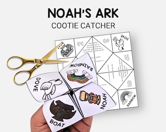 Arca de Noé, Juego de adivinanzas con historias bíblicas, Manualidad fácil para niños en la escuela dominical, Actividad para colorear de adivina, Educación cristiana en el hogar, Escuela Bíblica de Vacaciones