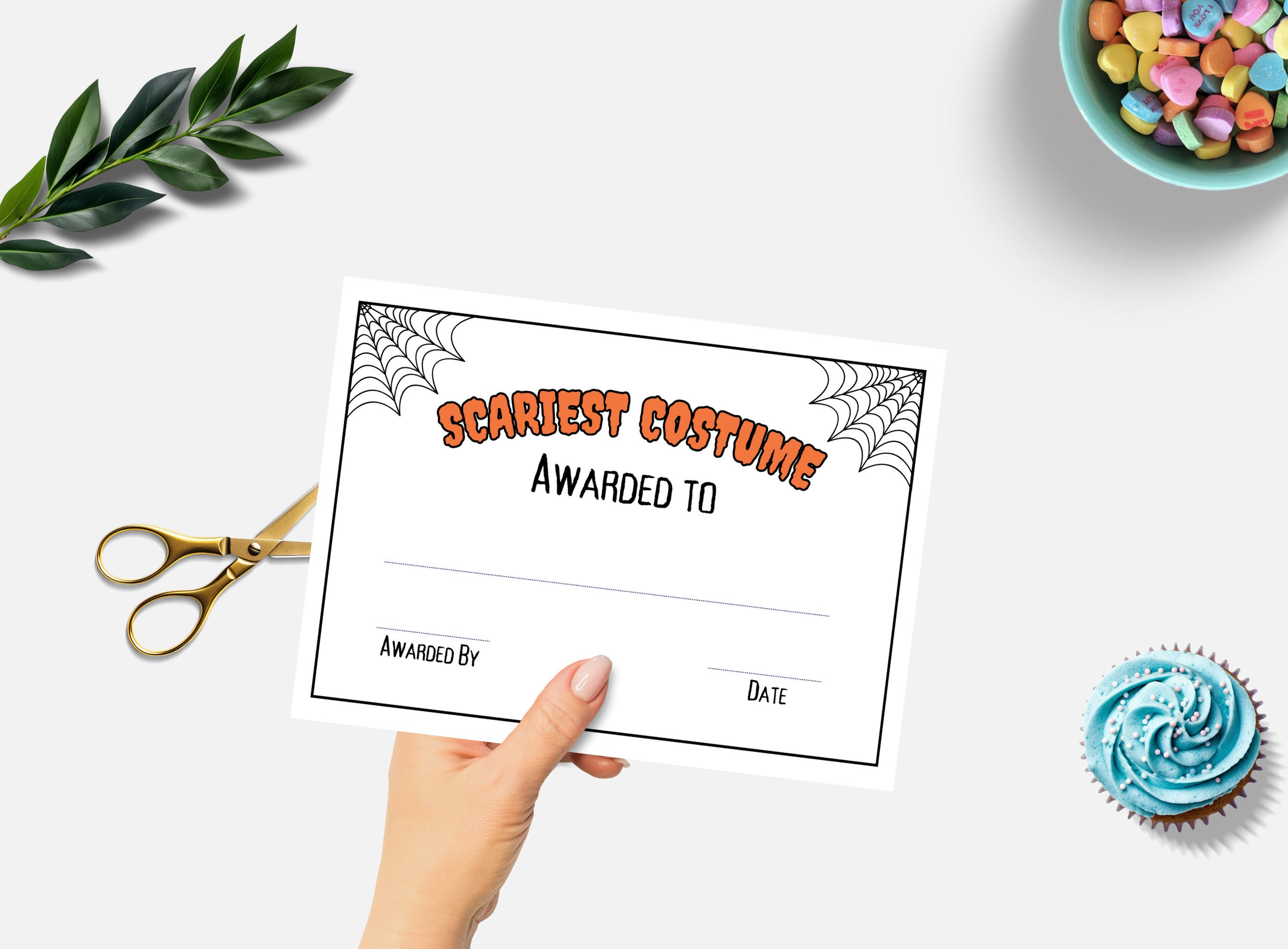 Halloween Costume Contest Awards, Halloween Ballot Certificates ...