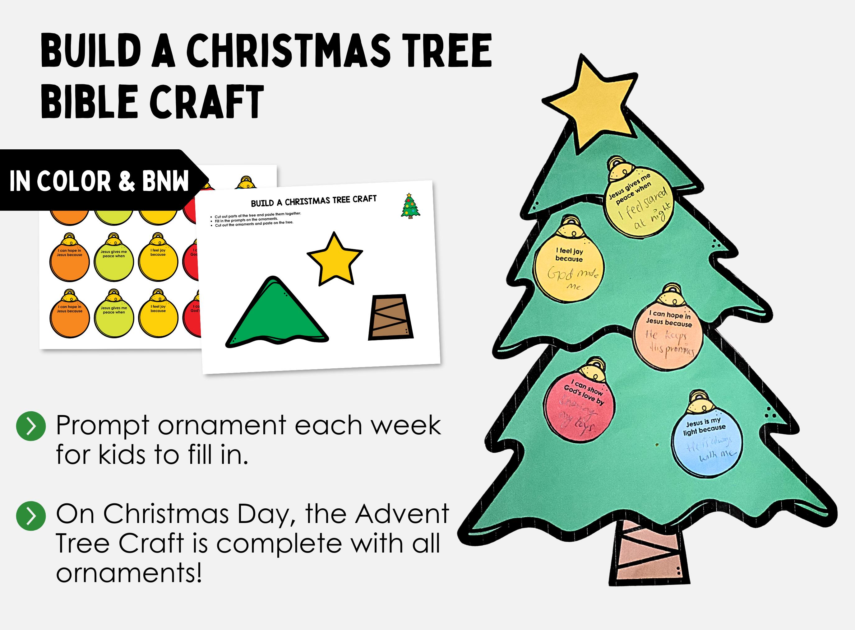 Christmas Advent Bible Lesson, Nativity Story Printable, Birth of Jesus ...