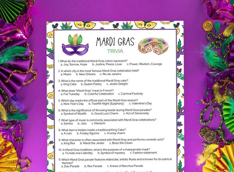 useful trivia mardi gras
