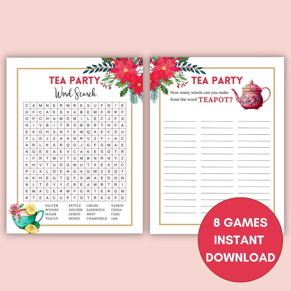 Christmas Tea Party, Tea Party Games, Ladies Tea Party, Tea Party ...