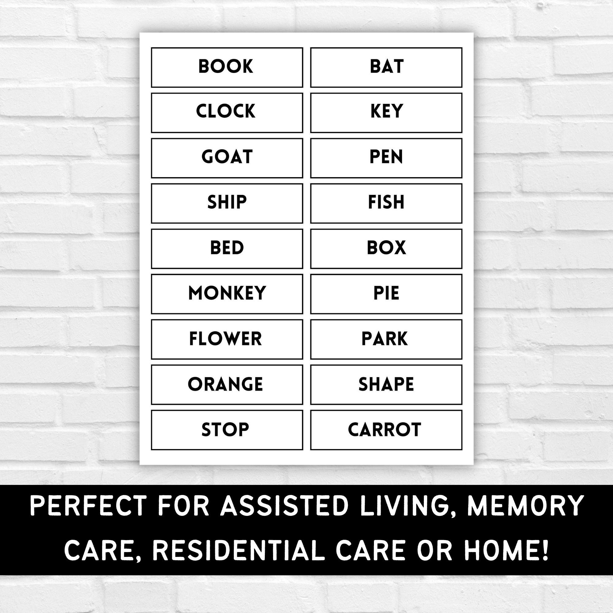 Dementia Unit Code Riddle Dementia Rhyme Time Game, Memory Game, Alzheimers Activities, Dementia ...