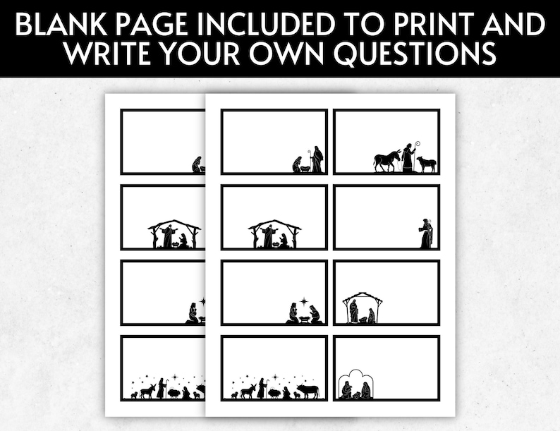 Christmas bible trivia game printable nativity quiz sunday school