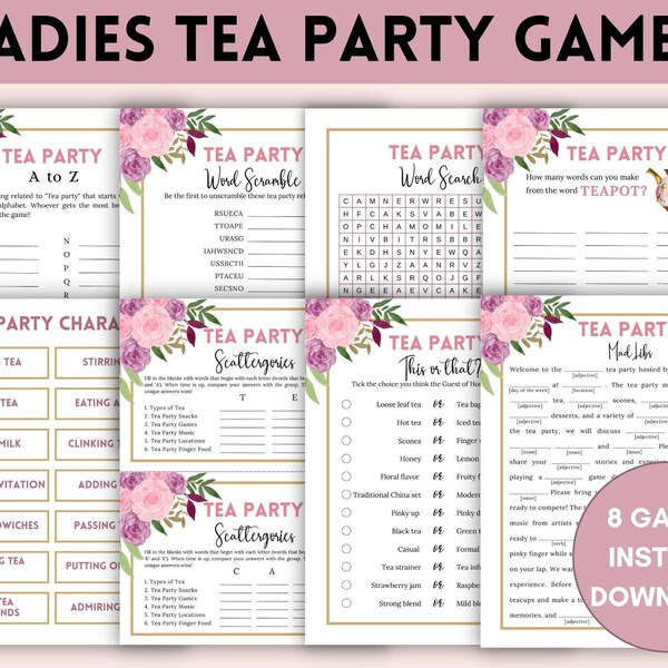 Tea Party Decor - Etsy