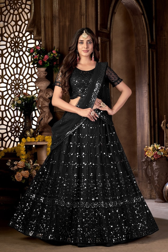 Designer Multi Color Fancy Lehenga Choli for Party Wear - Etsy UK