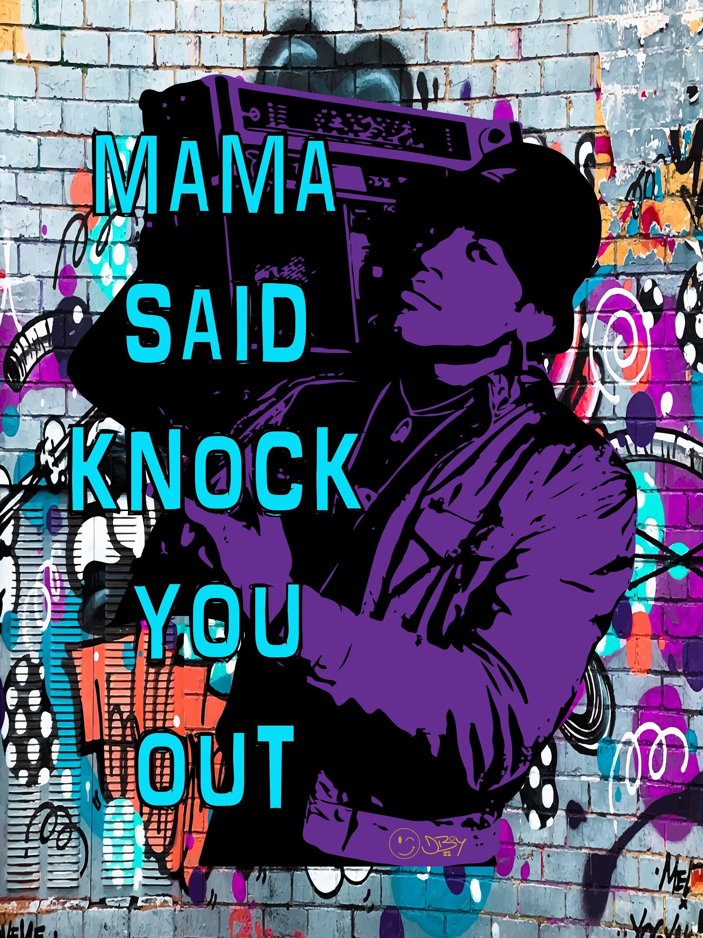 LL Cool J mama Said Knock You Out Digital Canvas Art - Etsy