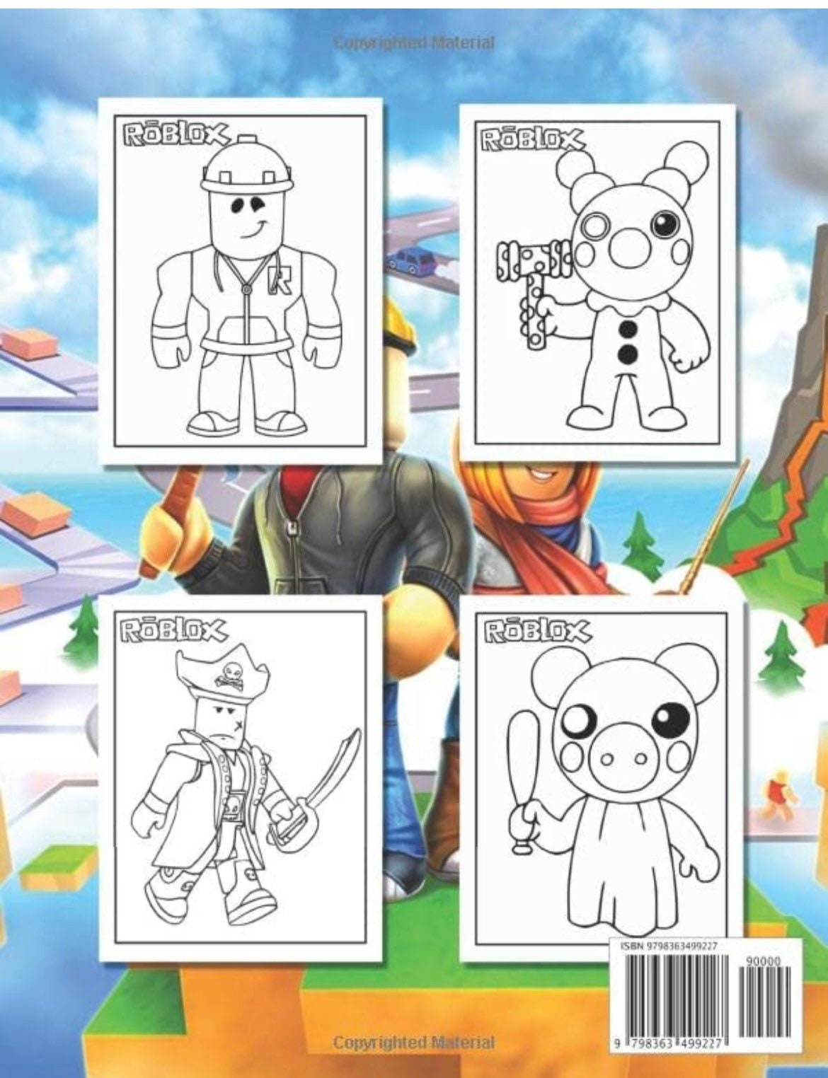 Roblox Colouring Book - Etsy