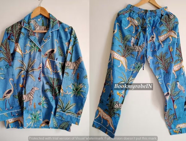 Jungle Safari Cotton Kurta Set main image 0