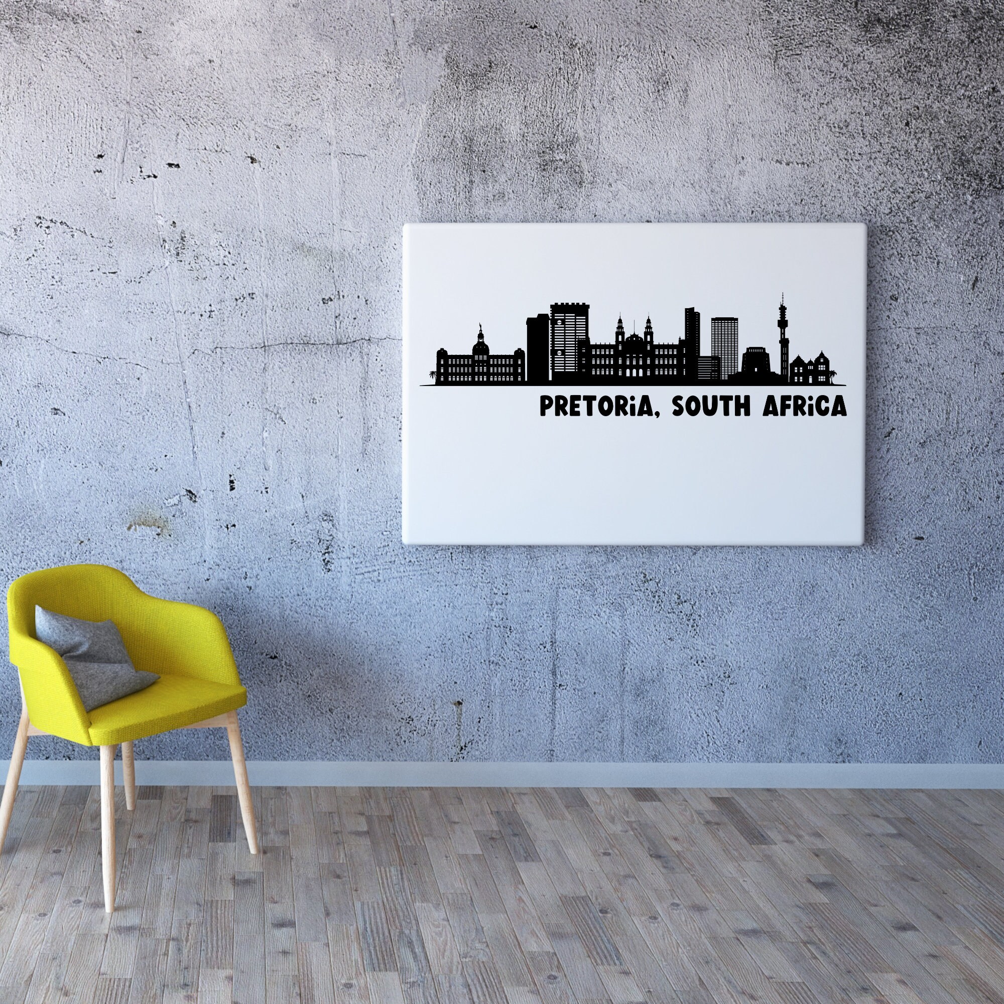 South African City Landscape Cape Town Johannesburg Bloemfontein