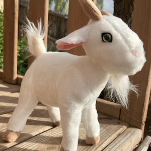 Lucy-Lu - The White Baby Goat Plush