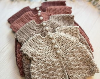 Crochet pattern Baby vest Angel - PDF Download