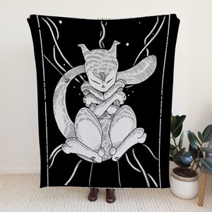 Mewtu Decken - Anime Fan Geschenk & Mewtu Geschenk