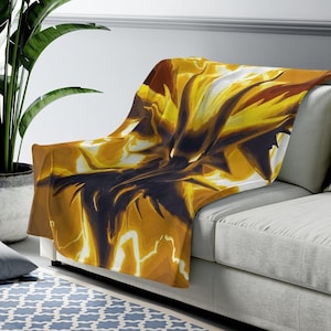 Zapdos Blankets - Zapdos Gift, Zapdos Accessories & Zapdos Plush Blanket