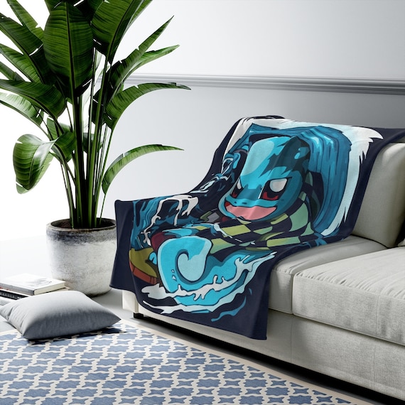 Squirtle Blankets Squirtle Gift Squirtle Plush Blanket Squirtle