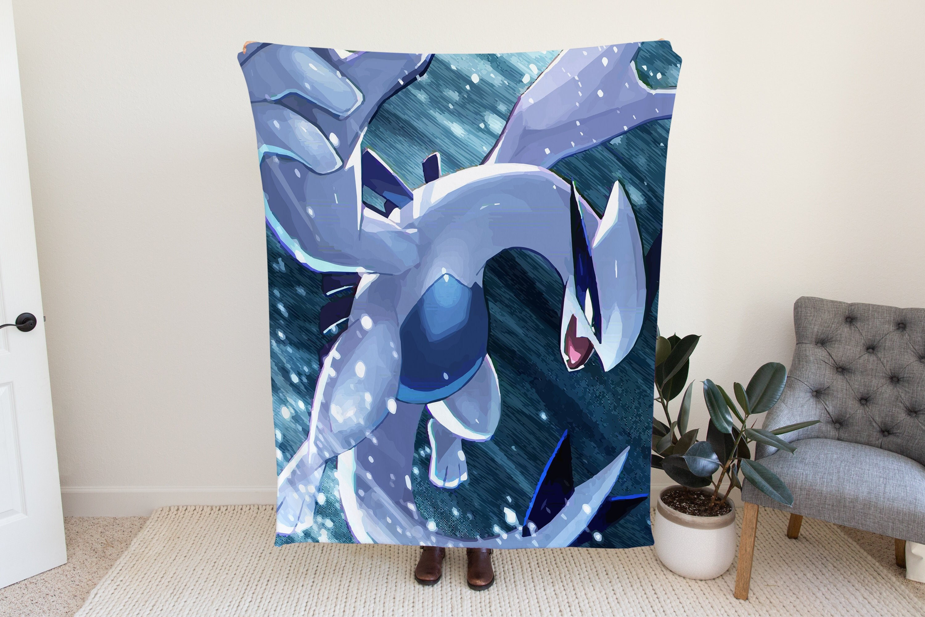 Pokémon 2000 Lugia & Kanto Trio A4 Printed Poster FINAL 