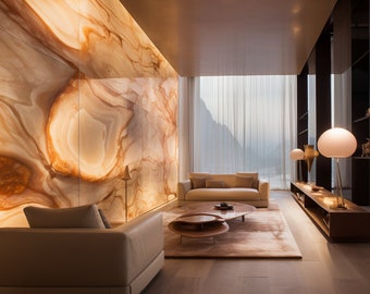 Transulcent Marble Wall Panels, Lighting and Creative Artworks, Onyx, Quartz, Stone, Marble Artworks