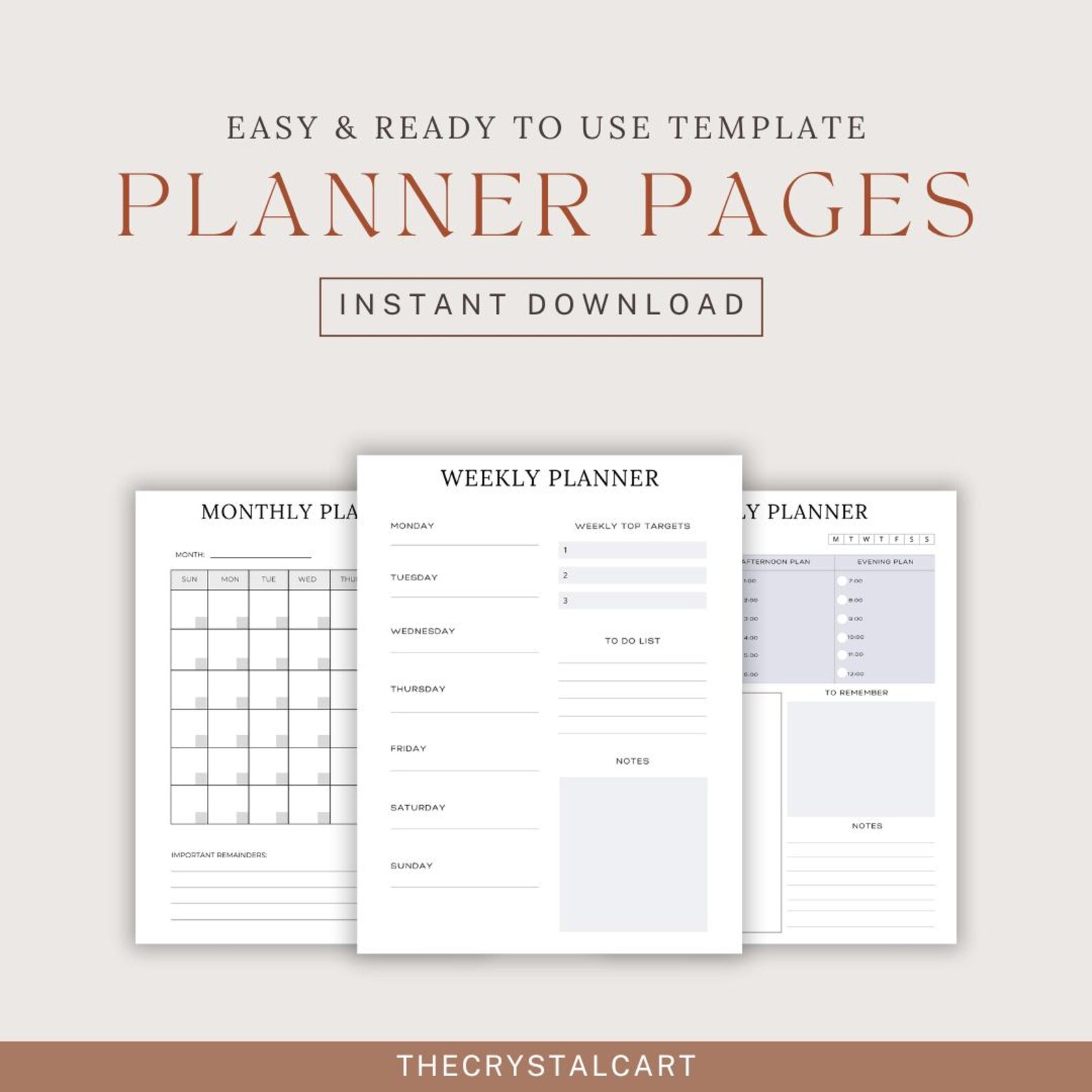 Home Buying Planner | Printable House Hunting Organizer & Mortgage ...
