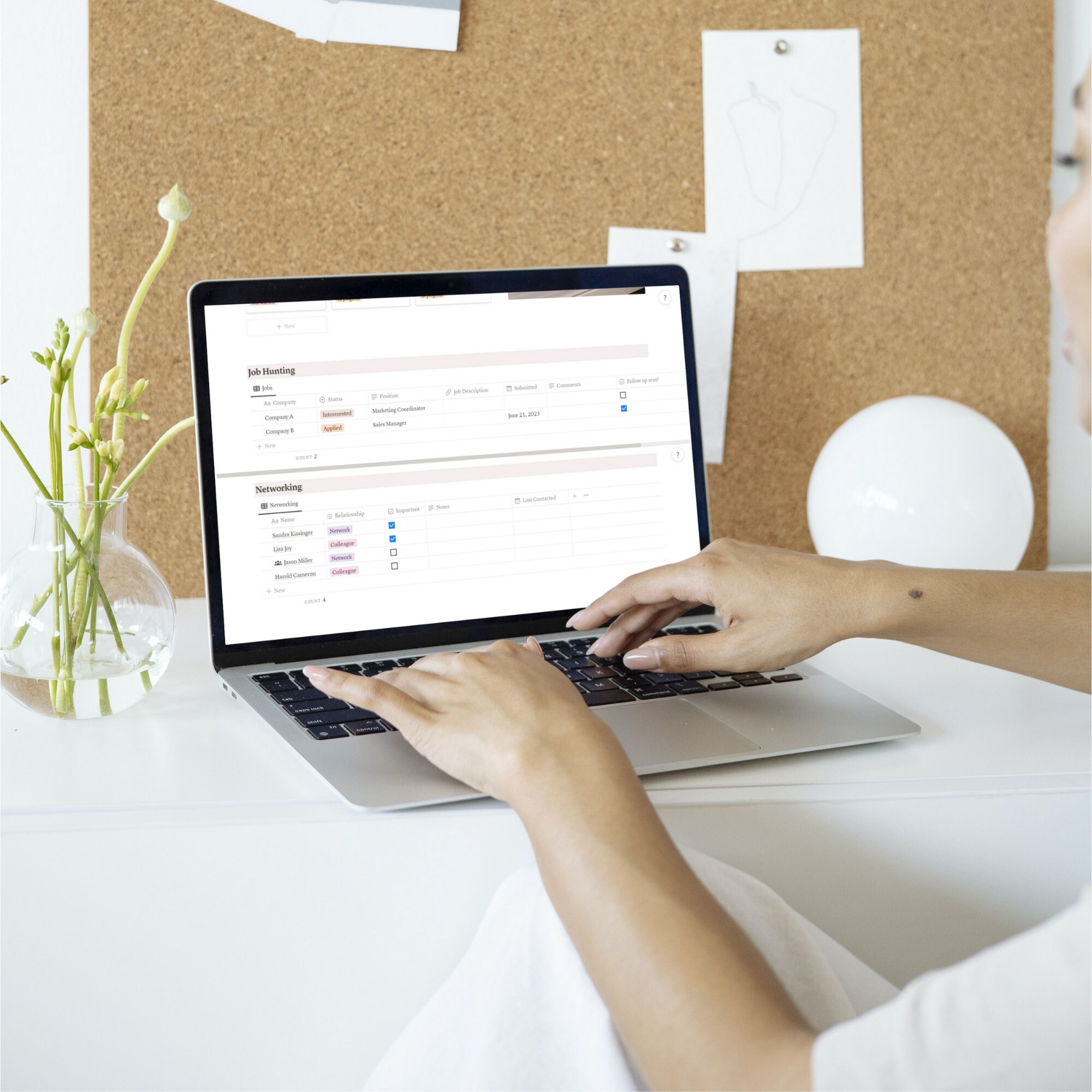 Notion Life Planner Template, Simple Aesthetic, All in One Personal