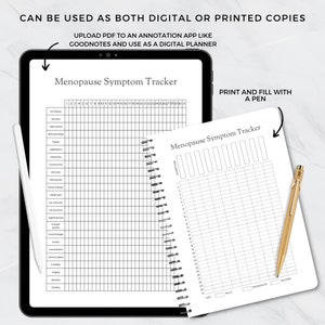 Health Trackers for Menopause, Symptoms & Sleep Log, Mood and Gratitude ...