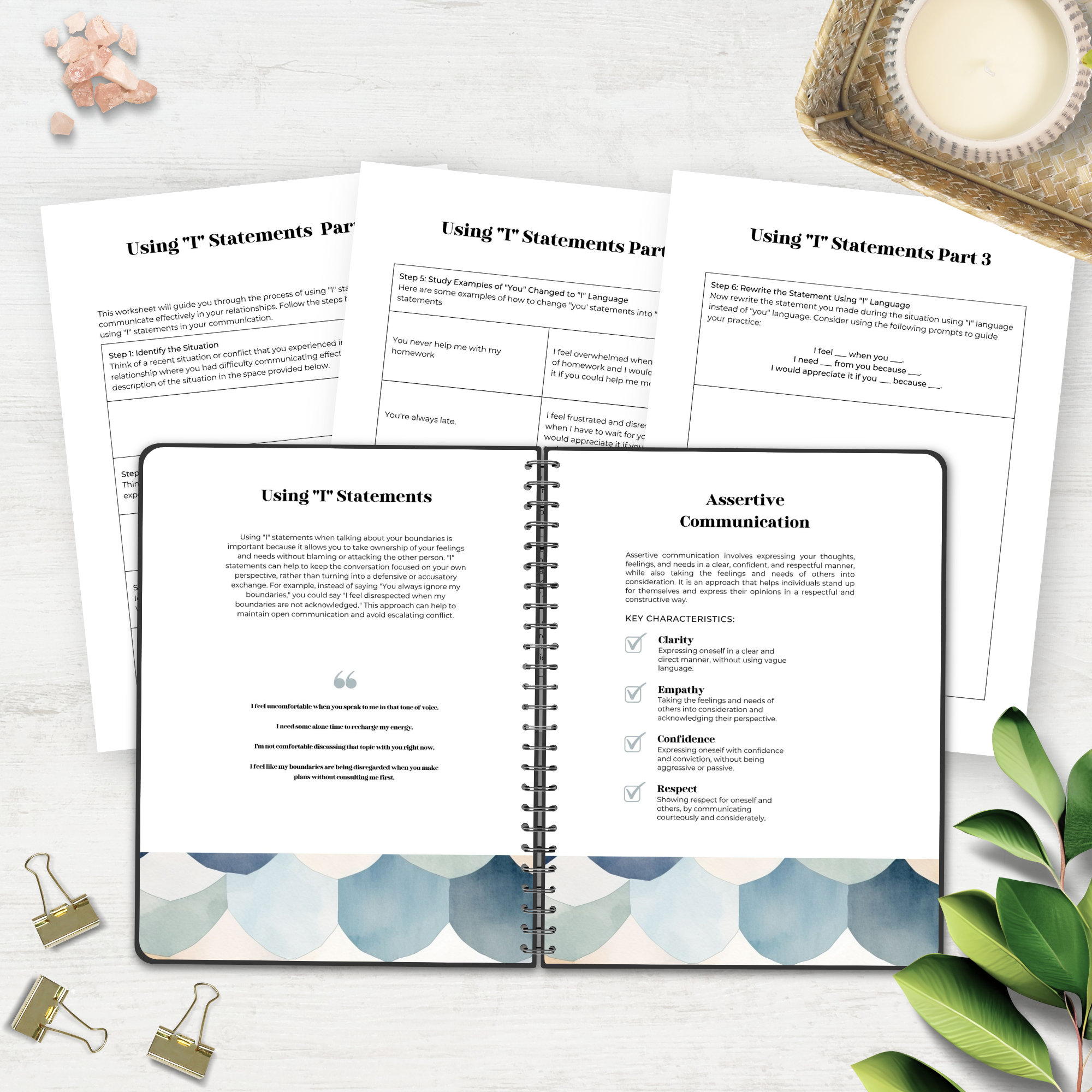 Communication Skills for Teens, Workbook Activities for Effective Self ...