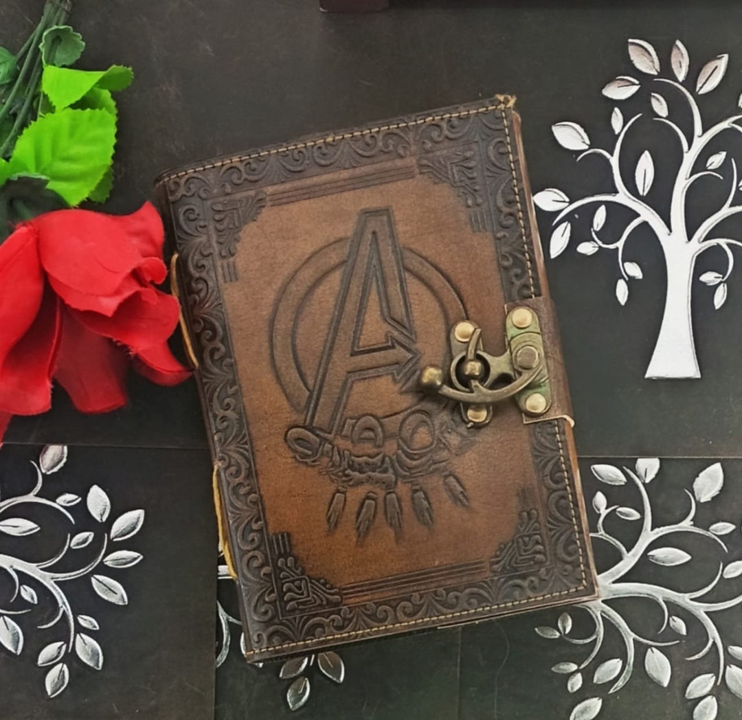 Avengers Infinity Journal-antique Thanos Gauntlet-book of Shadows-gift ...