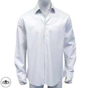 Hugo Boss Vintage Self-Lining Dress Shirt / Premium 2-PLY Cotton Dress Shirt By Hugo Boss - Size 16
