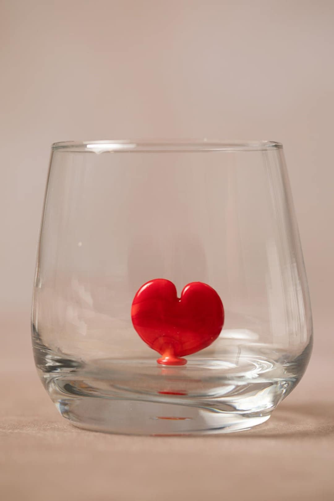 Glas Mit Figur Innen