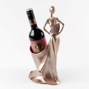 Wine holder | Wine bottle holder | Lady in Gold | Wine bottle holder | Wine lovers | Red Wine Bottle Rack | Red Wine Bottle Cage