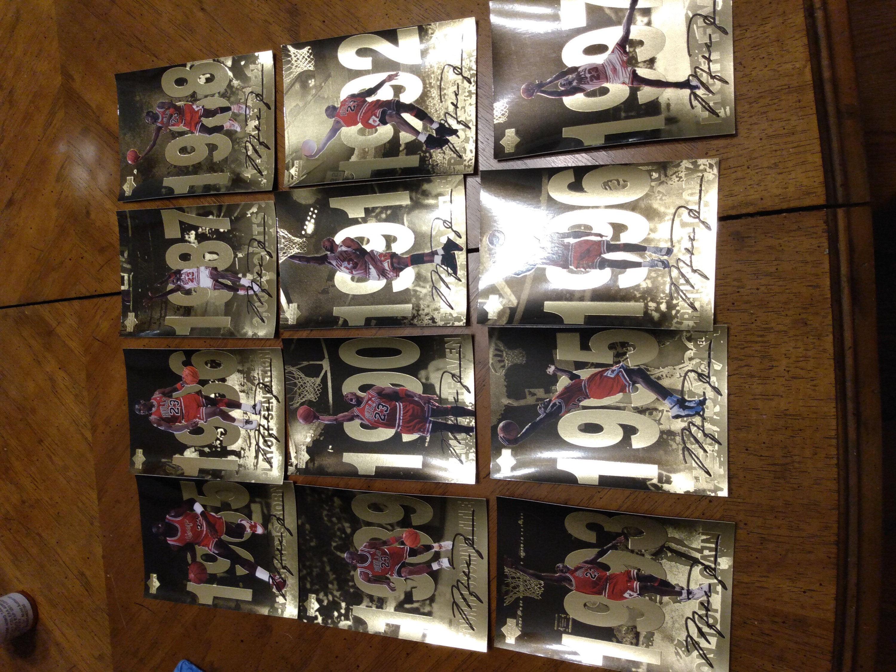 michael jordan gatorade cards