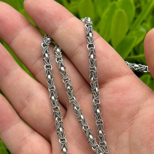 925 Sterling Silver Vintage Chain Necklace or Bracelets 925 Sterling Silver Vintage Chain Necklace or Bracelets