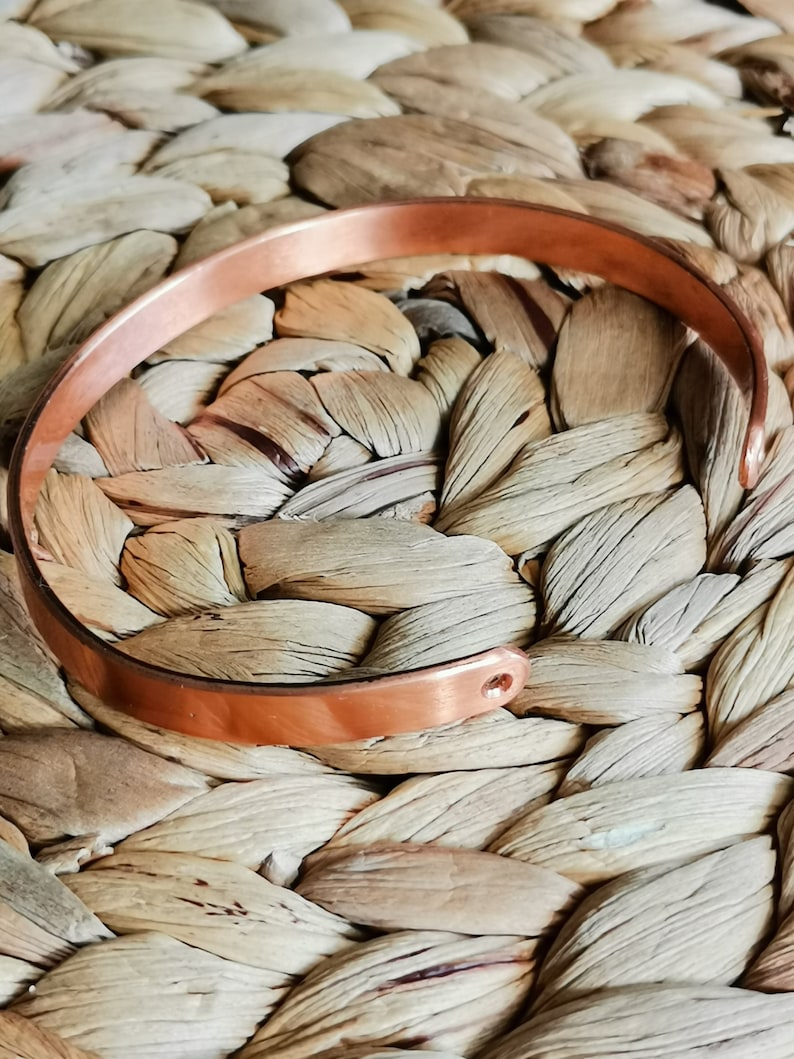 Grabovoi 520-777-741-8 Bracelet by SBUnique Copper Cuff Bracelet Bracelet With Meaning Perfect Gift for Her & for Him image 7