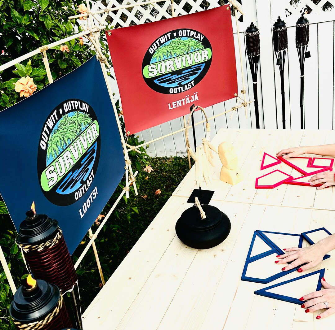 Survivor Games Tribal Flags Instant Download - Etsy