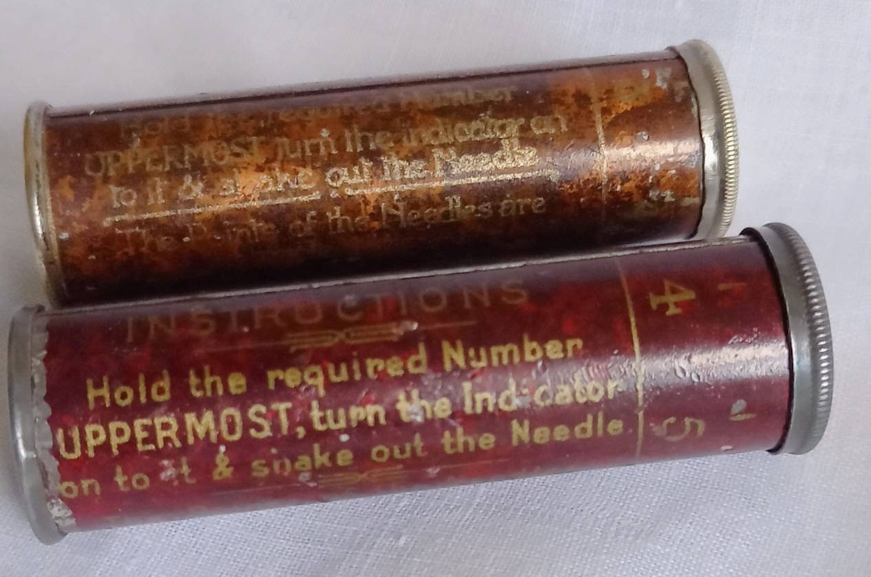 Victorian Cartridge Sewing Needle Dispenser - Etsy UK