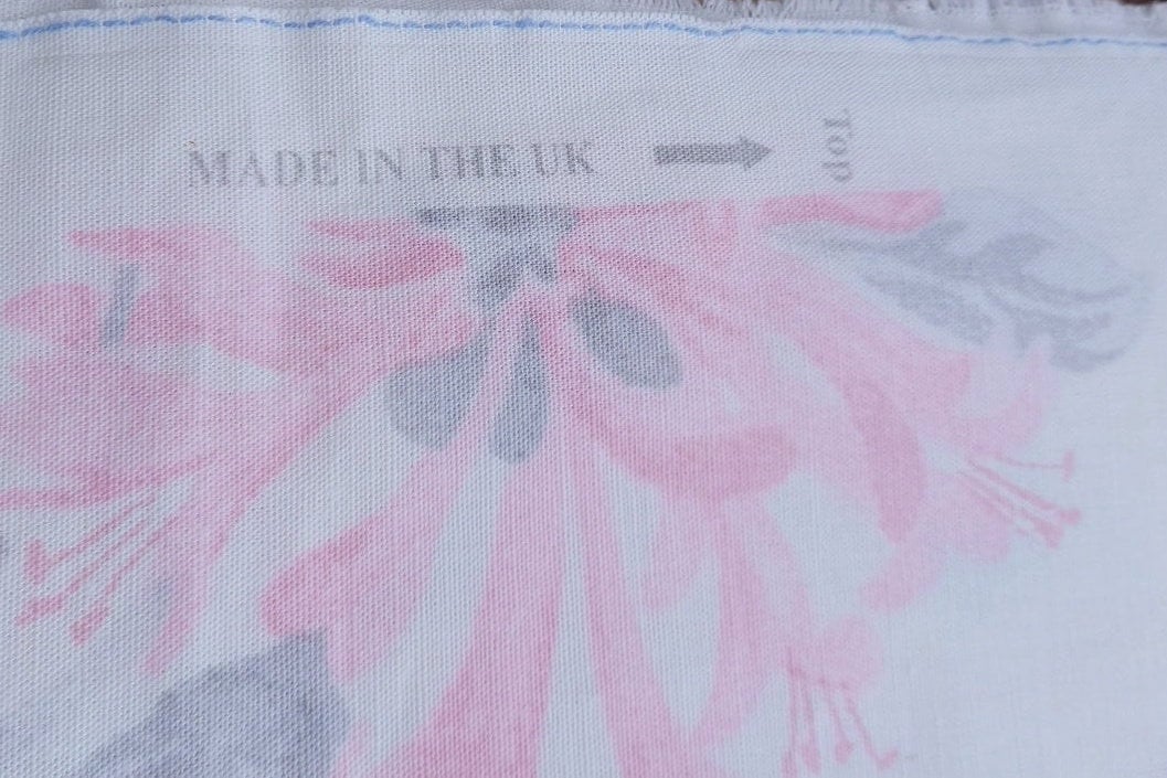 Laura Ashley HONEYSUCKLE TRAIL 2014 Cotton/linen Fabric - Etsy