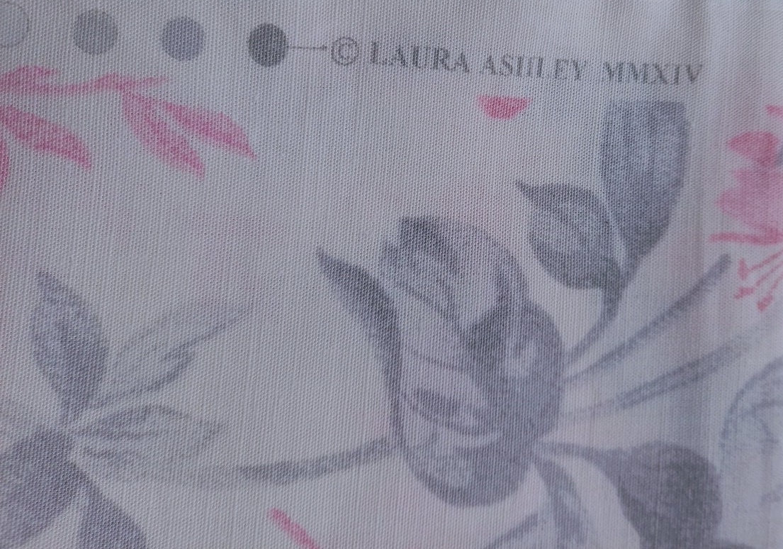 Laura Ashley HONEYSUCKLE TRAIL 2014 Cotton/linen Fabric - Etsy