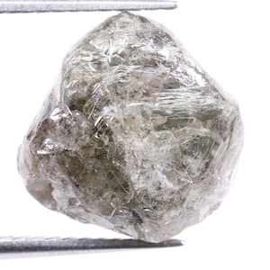 6.33 Ct Rare Grey Rough Diamond, Natural Loose Uncut Raw Earth Mined Stone, Untreated Conflict Free Diamond for Statement Jewelry
