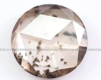 1.15 Ct Round Rose Cut Lab Created Diamond, Loose Lab Grown CVD Diamond for Customized Ring Making