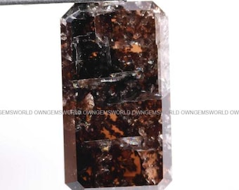6.25 Ct Lab Grown Brown Diamond Emerald Cut, CVD Sustainable Diamond, Eco Friendly & Ethical Loose Stone for Custom Jewelry